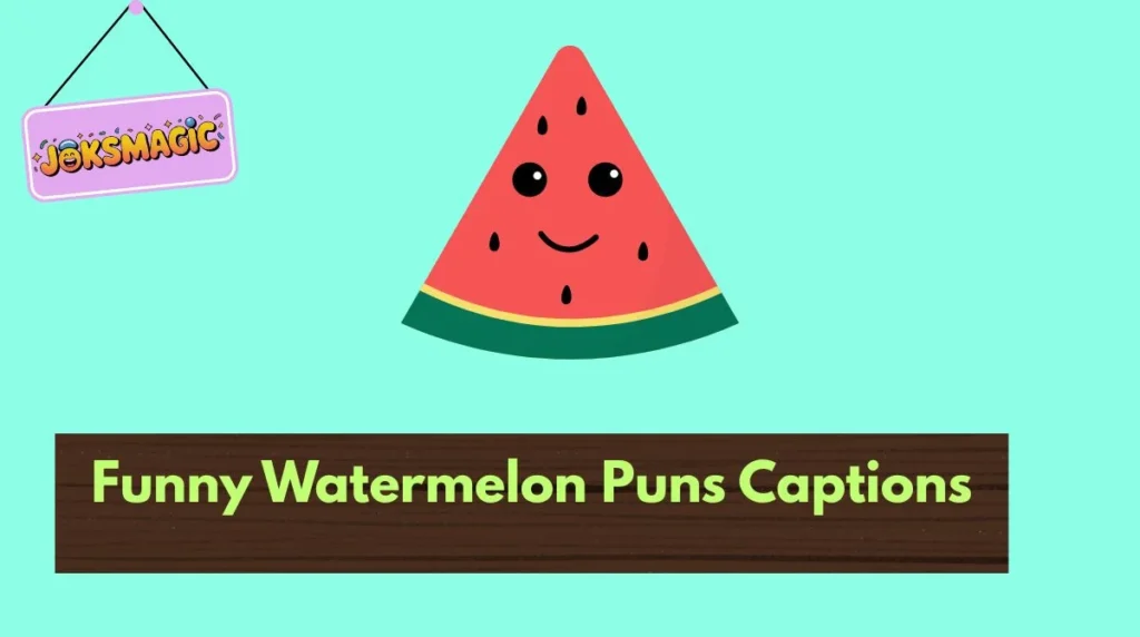 Funny Watermelon Puns Captions