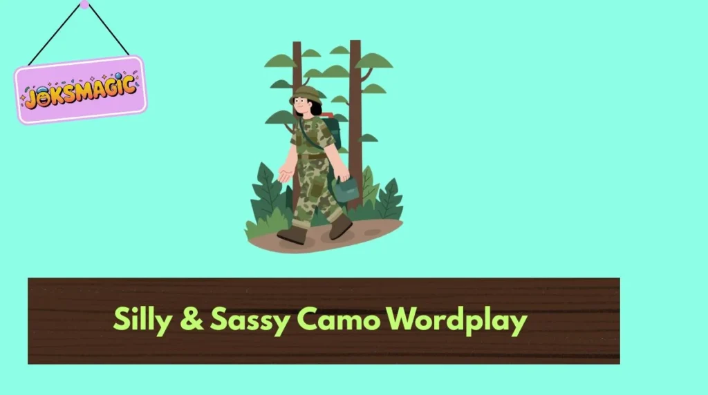 Silly & Sassy Camo Wordplay