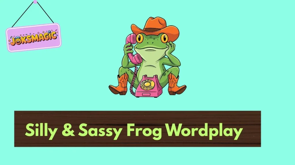 Silly & Sassy Frog Wordplay