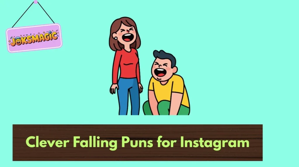Clever Falling Puns for Instagram