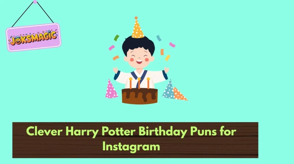 Clever Harry Potter Birthday Puns for Instagram