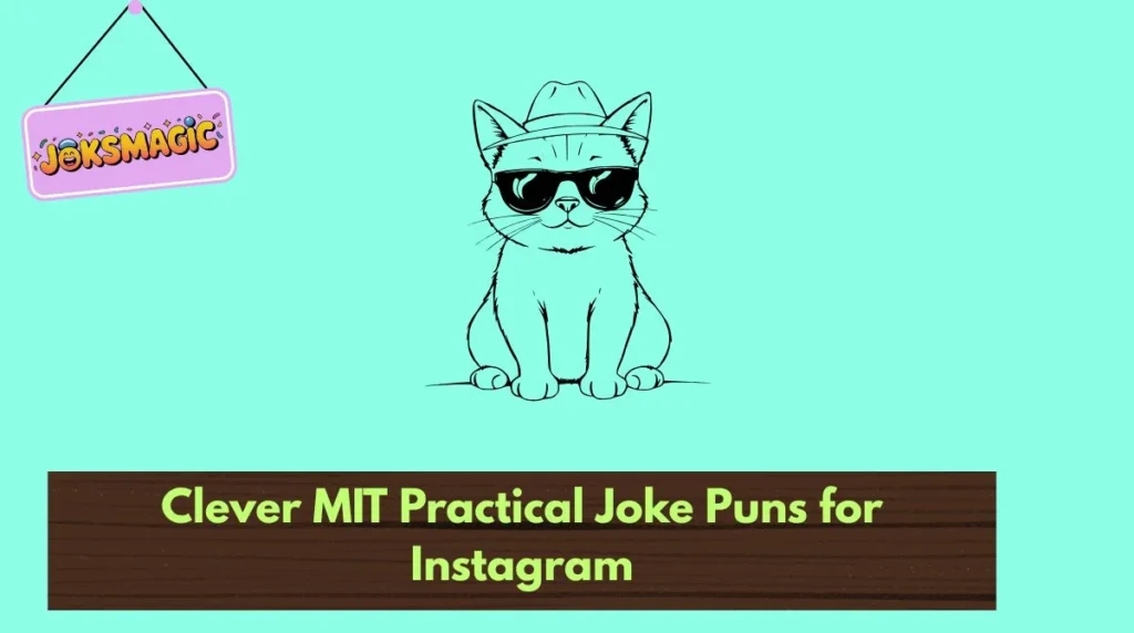 Clever MIT Practical Joke Puns for Instagram