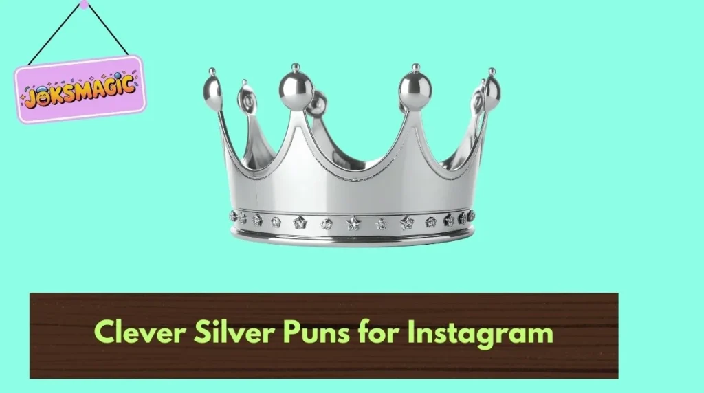 Clever Silver Puns for Instagram Clever Silver Puns for Instagram