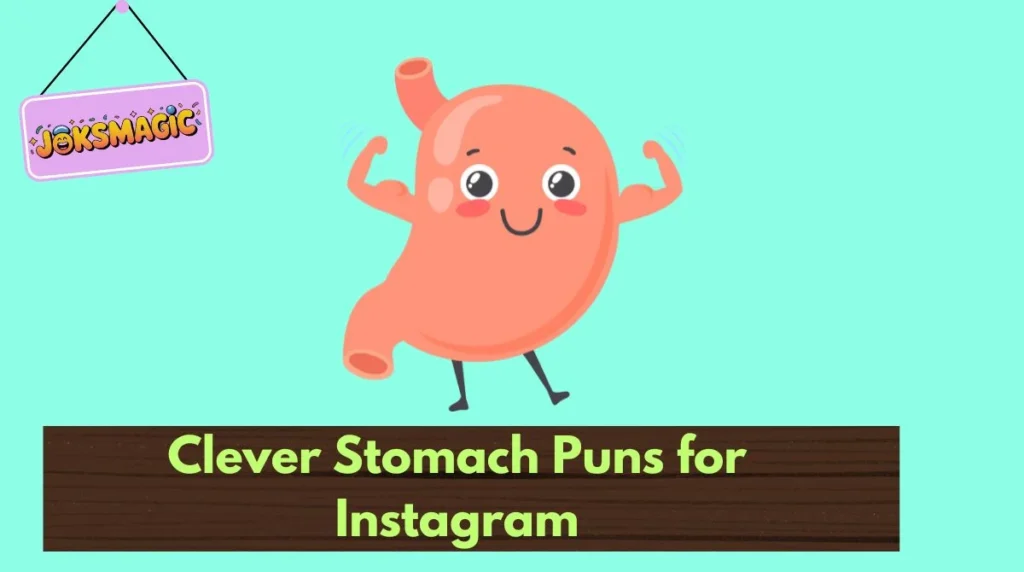 Clever Stomach Puns for Instagram