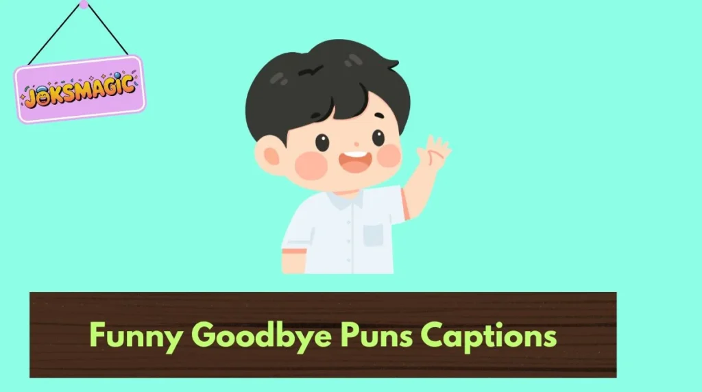Funny Goodbye Puns Captions