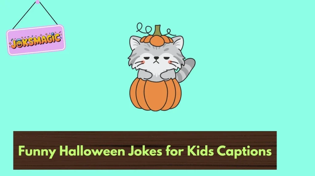 Funny Halloween Jokes for Kids Captions