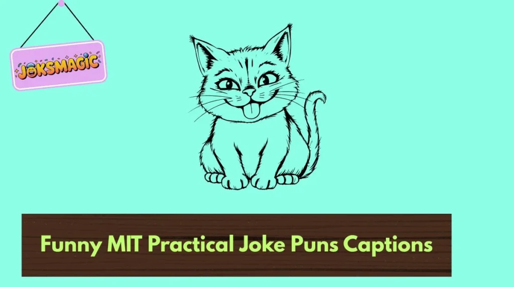 Funny MIT Practical Joke Puns Captions