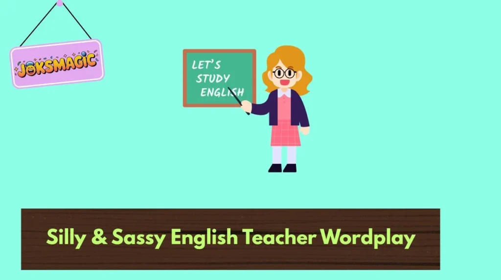 Silly & Sassy English Teacher Wordplay