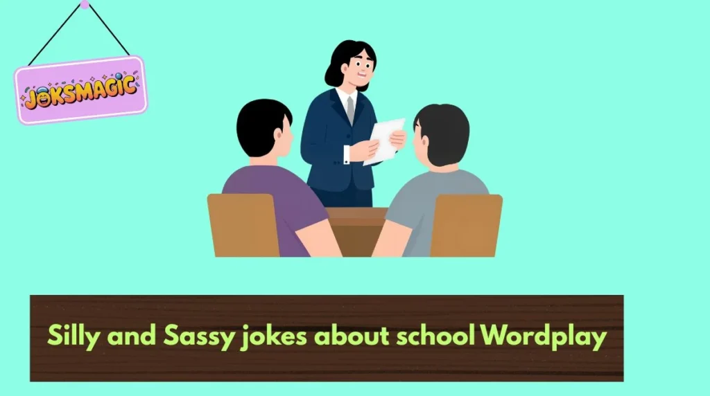 Silly and Sassy jokes about school Wordplay