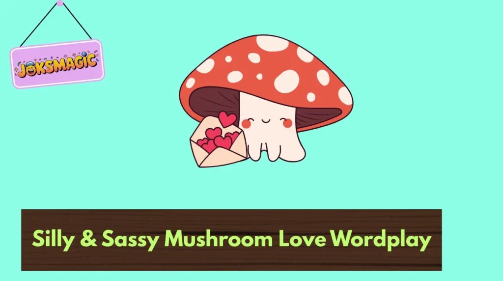 Silly & Sassy Mushroom Love Wordplay