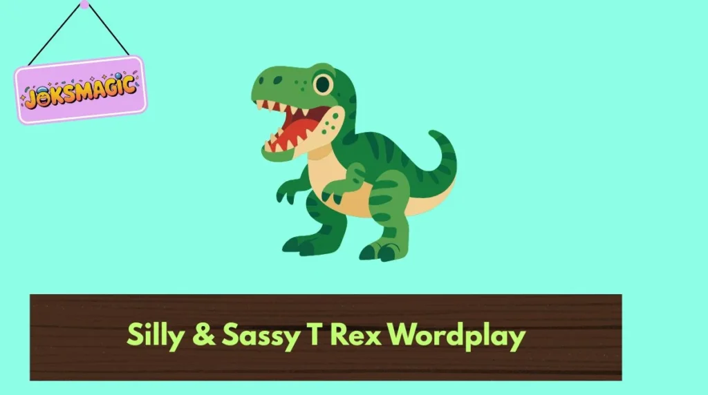 Silly & Sassy T Rex Wordplay