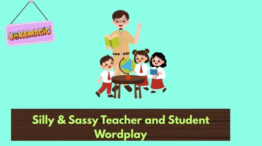 Silly & Sassy Teacher and Student Wordplay