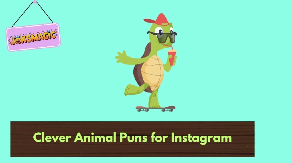 Clever Animal Puns for Instagram