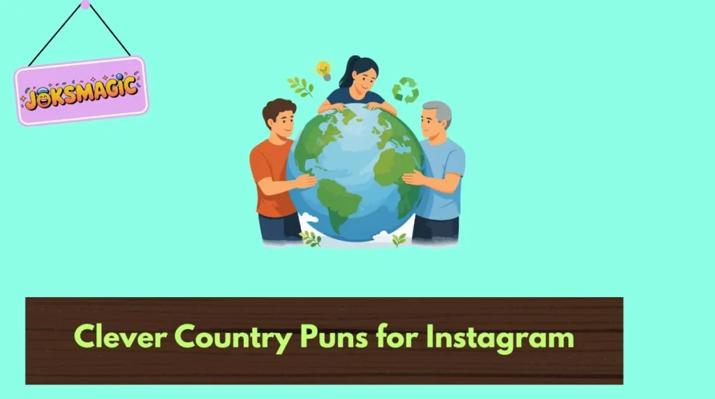 Clever Country Puns for Instagram