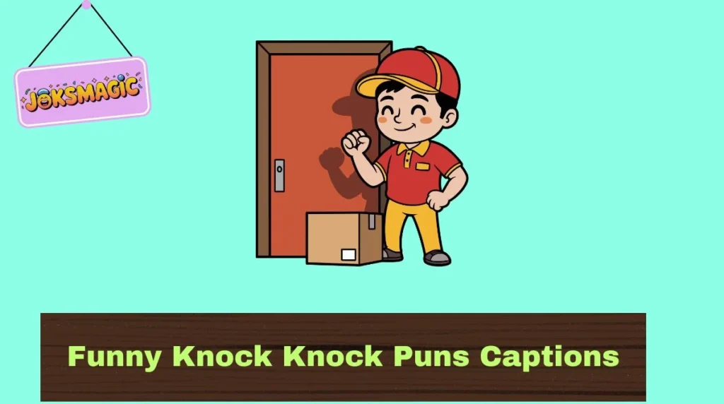 Funny Knock Knock Puns Captions