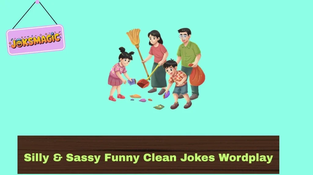 Silly & Sassy Funny Clean Jokes Wordplay