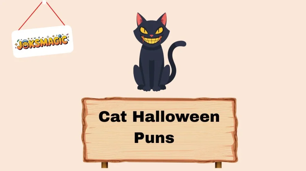 Cat Halloween Puns